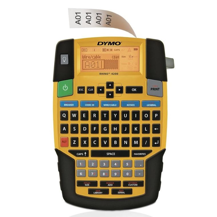 Dymo, drukarka etykiet, Rhino 4200 QWY EU / UK