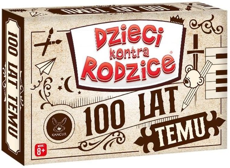 Dzieci kontra Rodzice, 100 lat temu, gra familijna