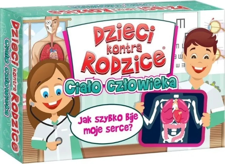 Dzieci kontra Rodzice, Ciało Człowieka, gra edukacyjna