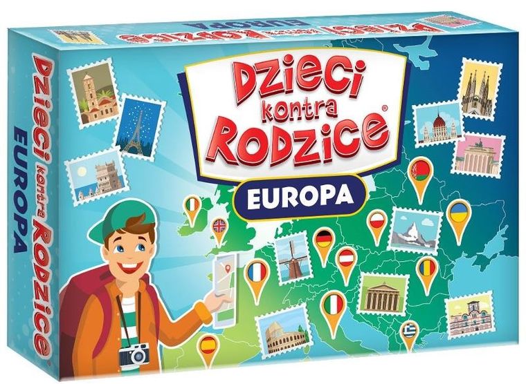 Dzieci kontra Rodzice, Europa, gra familijna