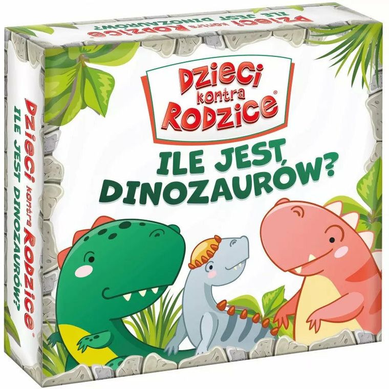 Dzieci kontra Rodzice, Ile jest dinozaurów? gra edukacyjna