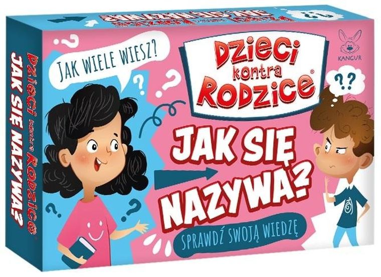 Dzieci kontra Rodzice, Jak się nazywa? gra familijna