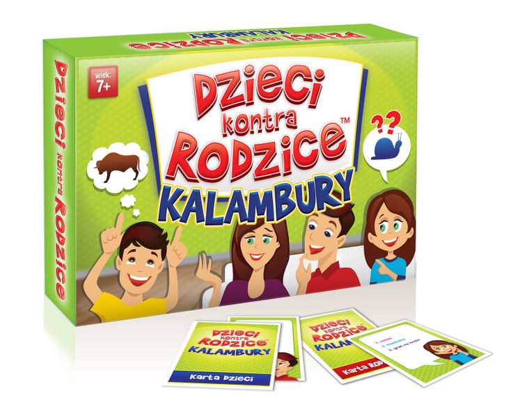 Dzieci kontra Rodzice, Kalambury, gra familijna