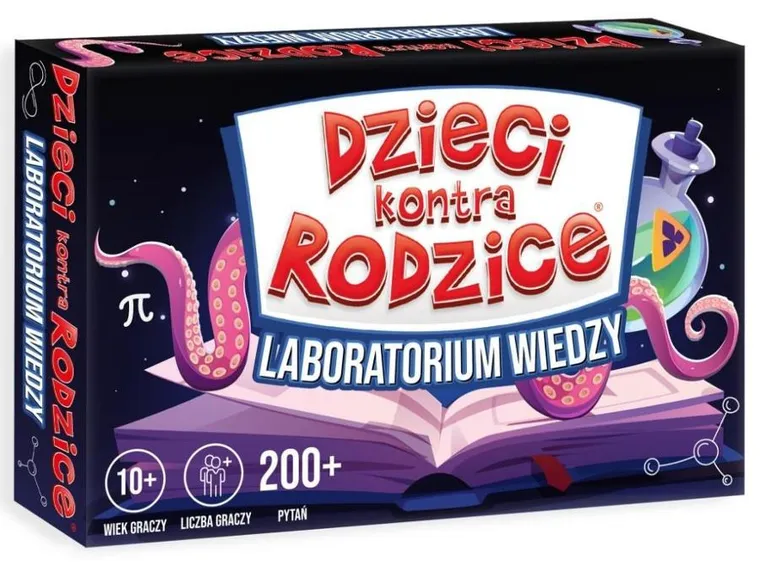 Dzieci kontra Rodzice, Laboratorium Wiedzy, gra familijna
