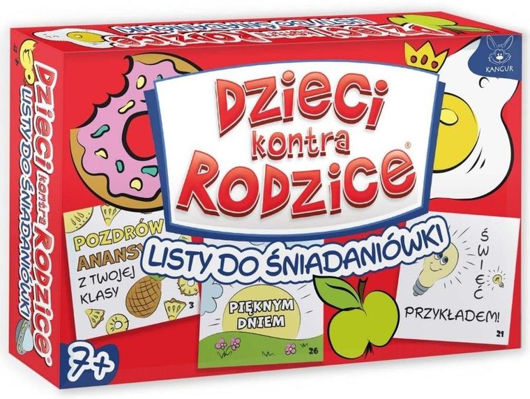 Dzieci kontra Rodzice, Listy do śniadaniówki, gra familijna