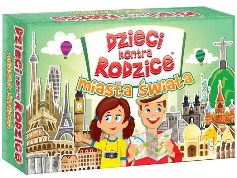 Dzieci kontra Rodzice, Miasta świata, gra familijna