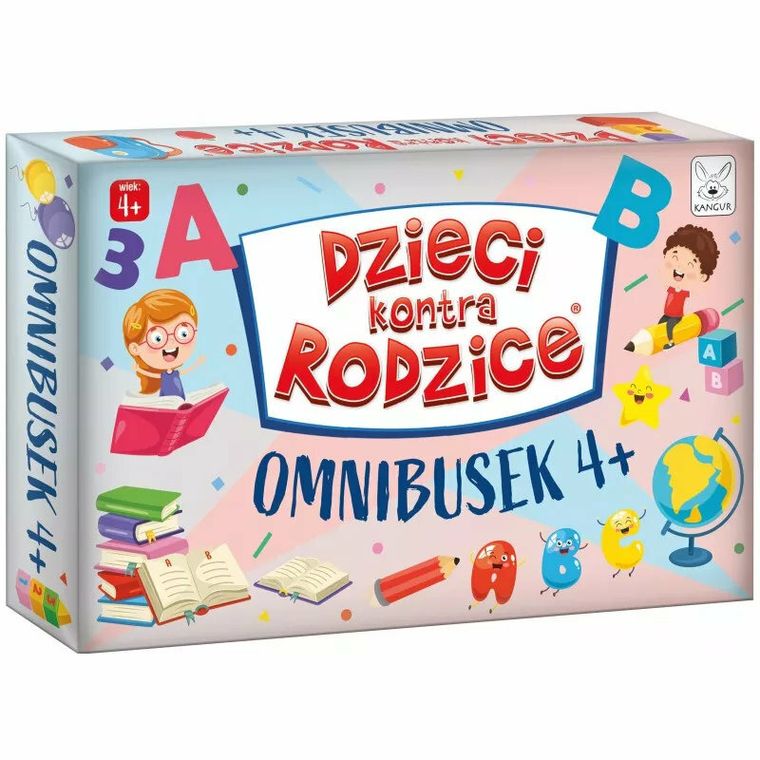 Dzieci kontra Rodzice, Ominibusek 4+, gra edukacyjna