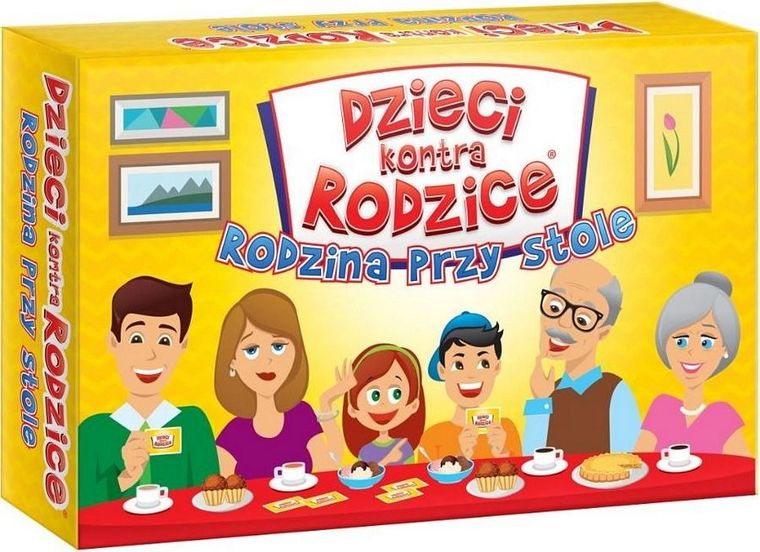 Dzieci kontra Rodzice, Rodzina przy stole, gra familijna