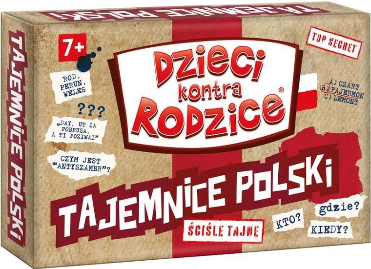 Dzieci kontra Rodzice, Tajemnice Polski, gra familijna