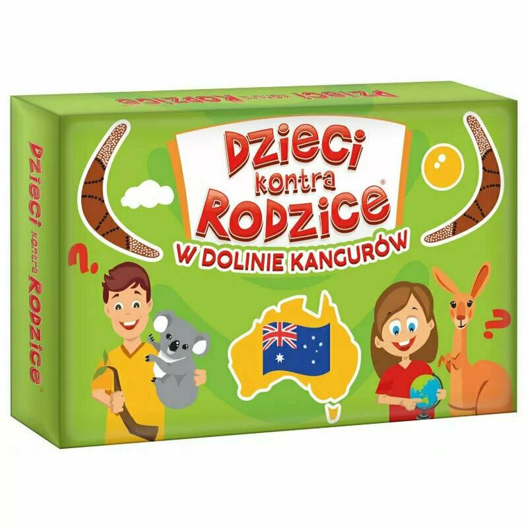 Dzieci kontra Rodzice, W dolinie kangurów, gra edukacyjna