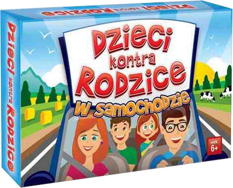 Dzieci kontra Rodzice, W samochodzie, gra familijna