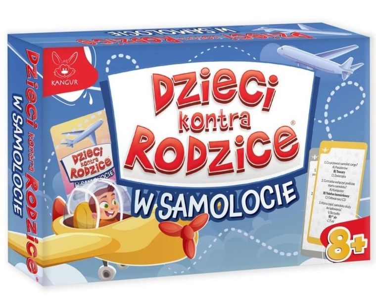 Dzieci kontra Rodzice, W Samolocie, gra familijna
