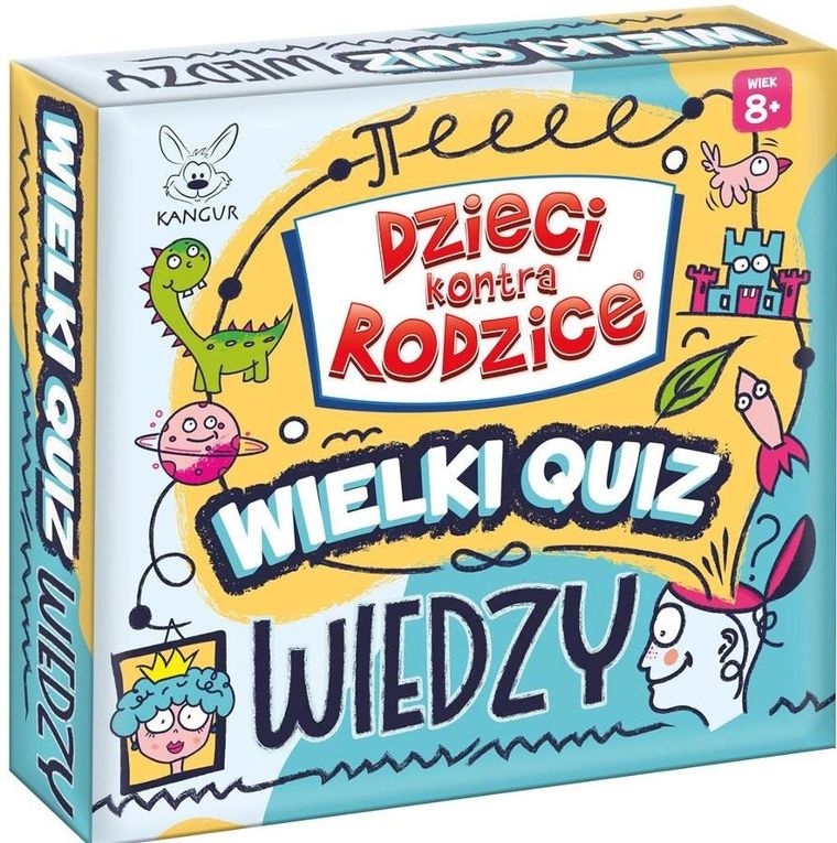 Dzieci kontra Rodzice, Wielki quiz wiedzy, gra familijna