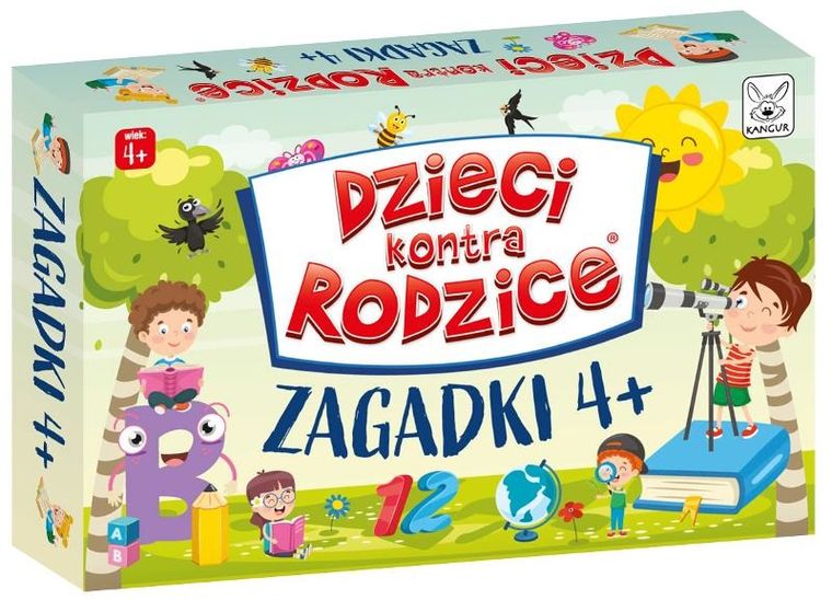 Dzieci kontra Rodzice, Zagadki, gra familijna