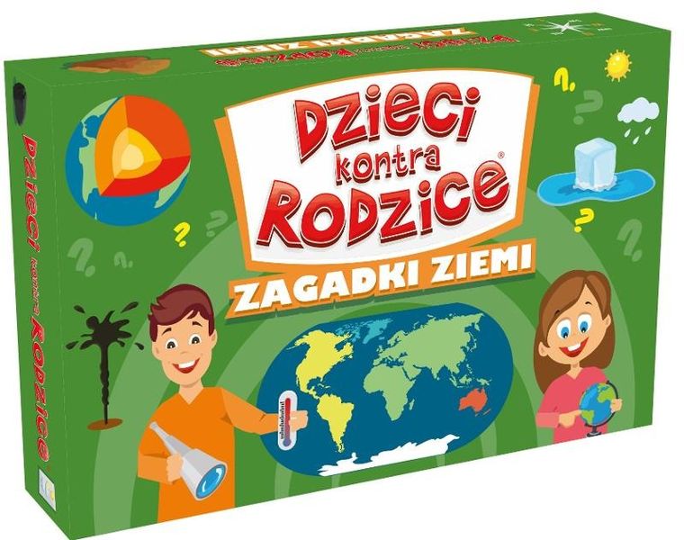 Dzieci kontra Rodzice, Zagadki Ziemi, gra familijna