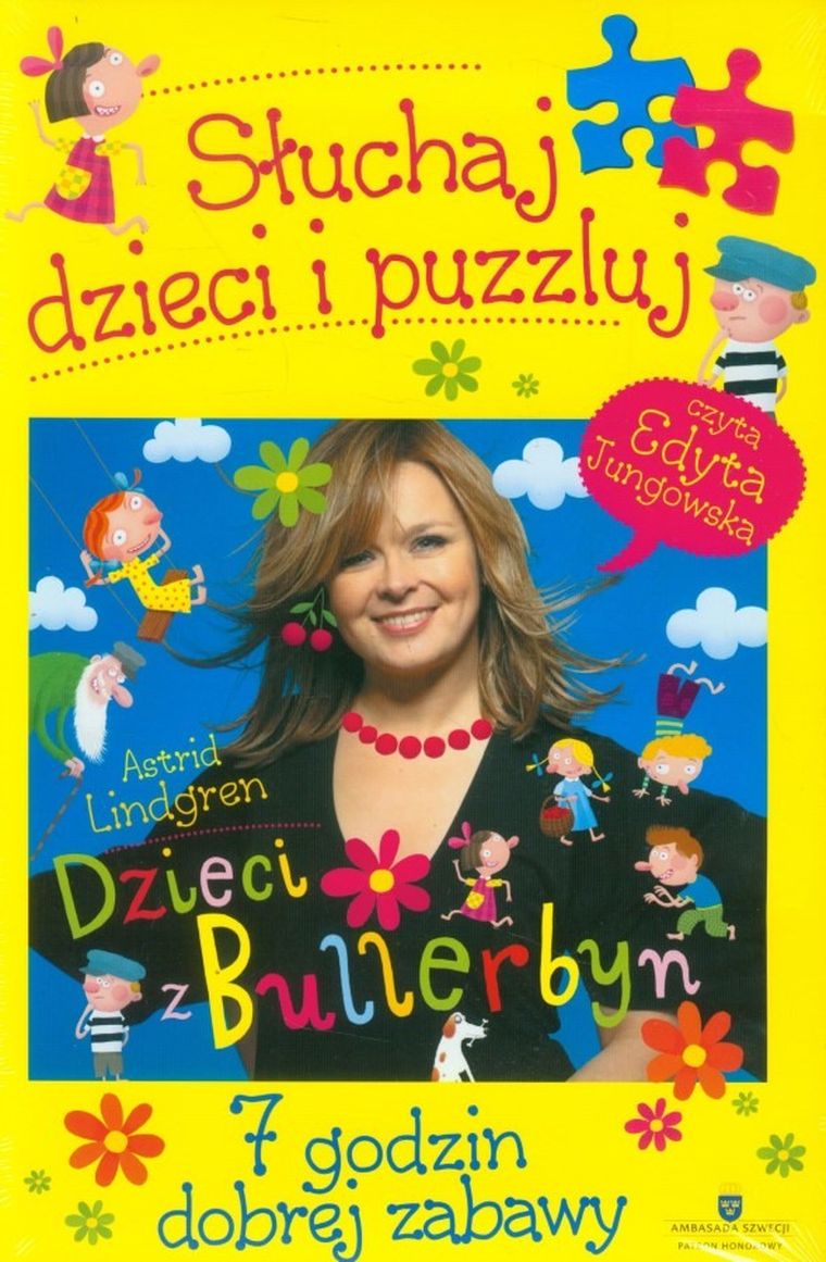 Dzieci z Bullerbyn. Słuchaj dzieci i puzzluj. Audiobook CD