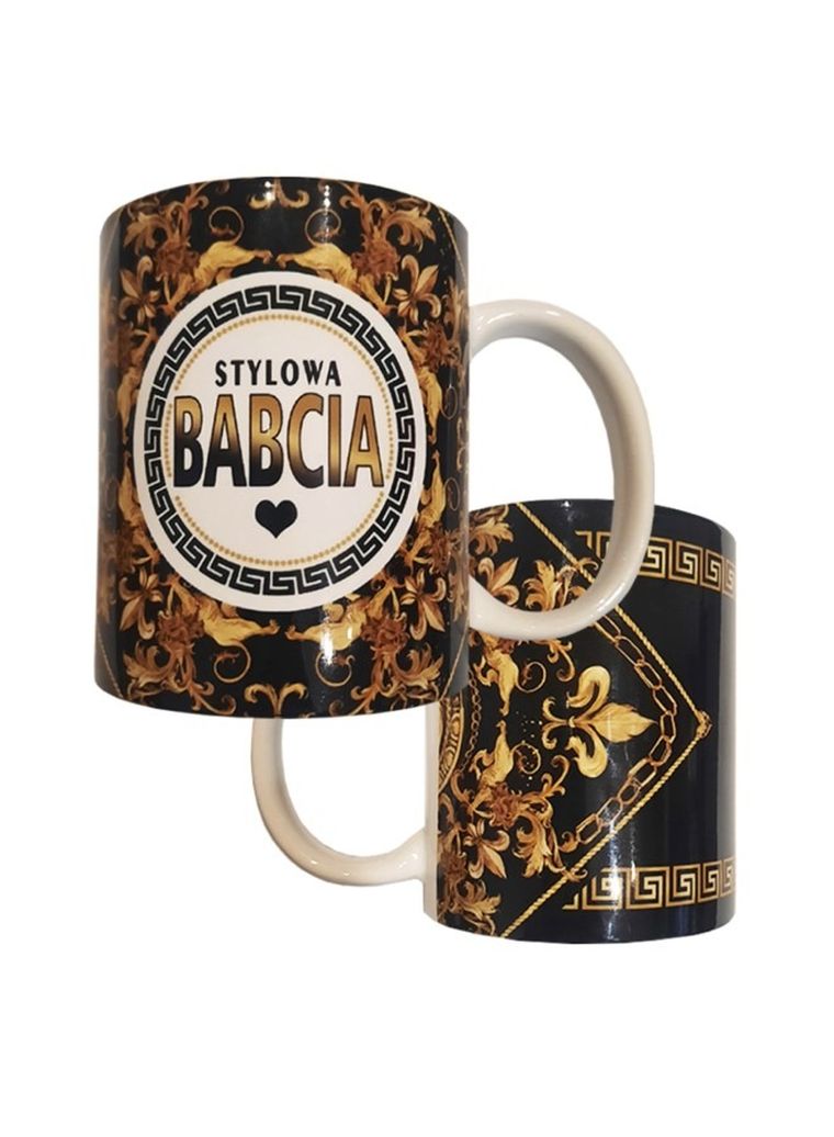 Dzień Babci, kubek, Stylowa Babcia