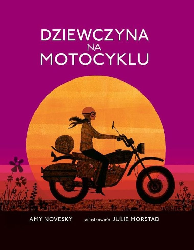 Dziewczyna na motocyklu