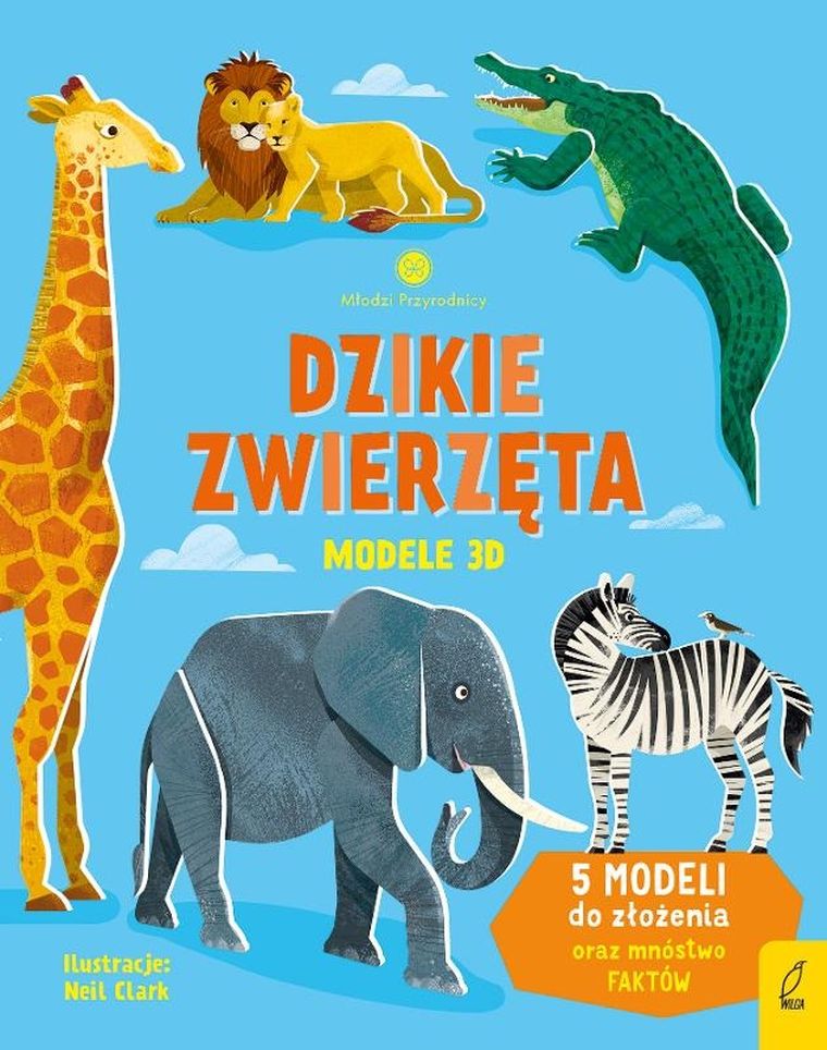 Dzikie zwierzęta. Modele 3D. Młodzi przyrodnicy