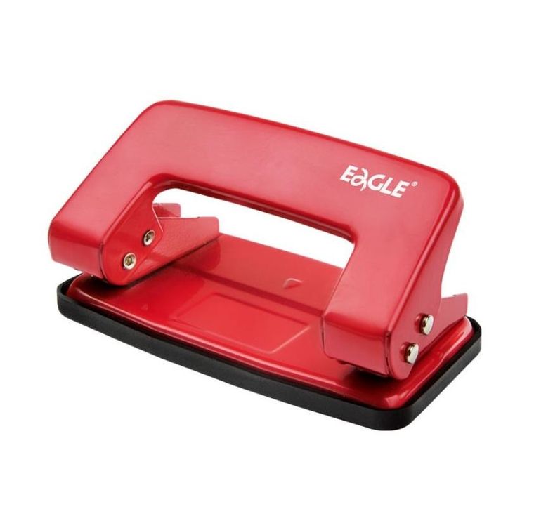 Dziurkacz 709, czerwony, 8 kartek