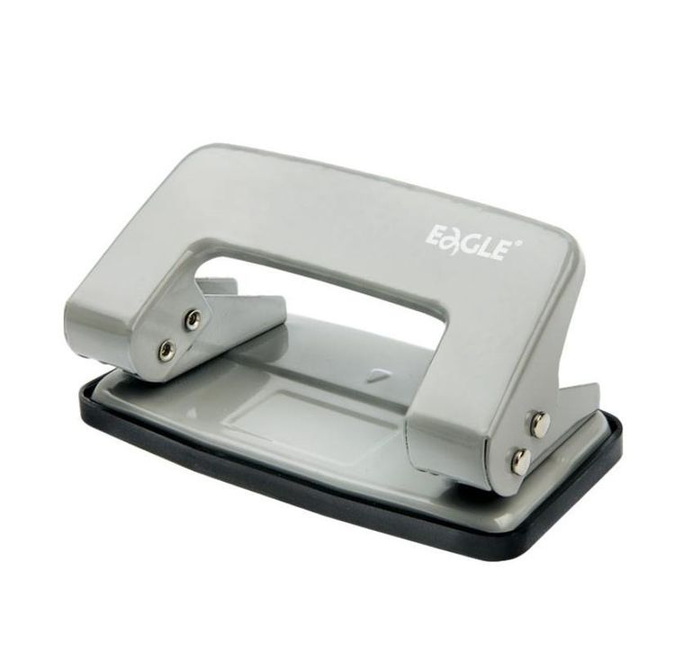 Dziurkacz 709, szary, 8 kartek