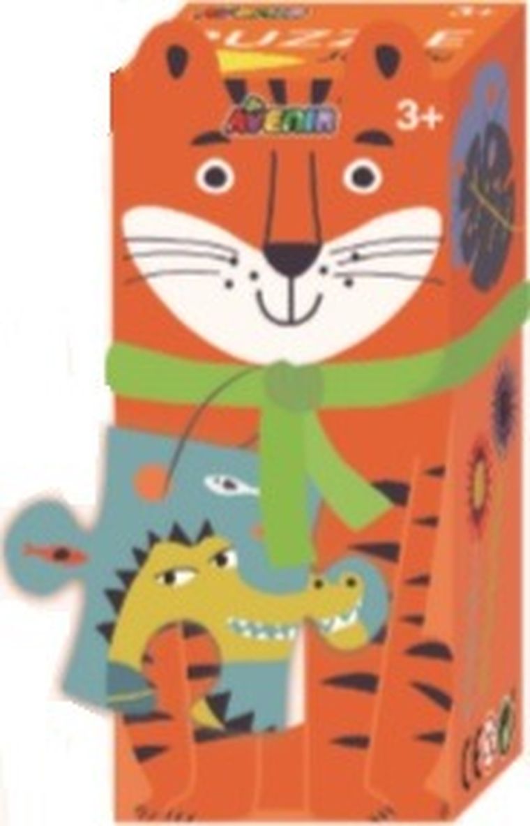 Dżungla, puzzle, 28 elementów