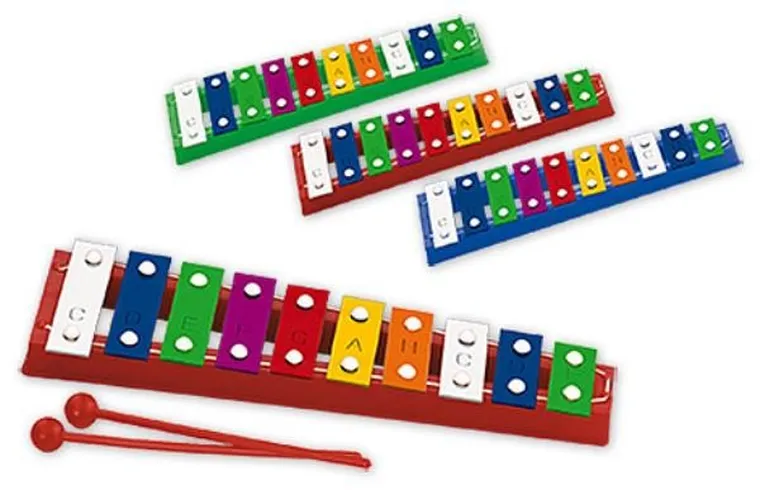 Dzwonki szkolne, cymbałki, 10 tonowe