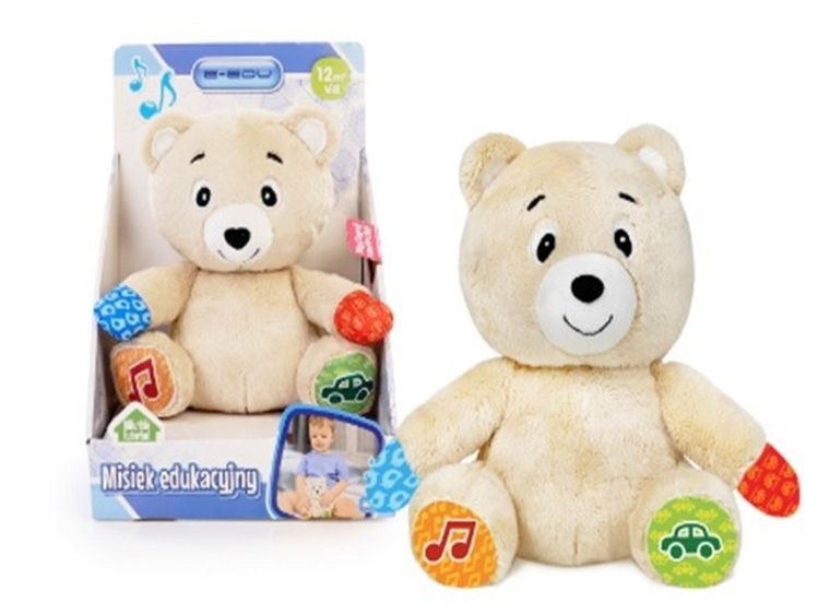 E-Edu, miś, maskotka interaktywna