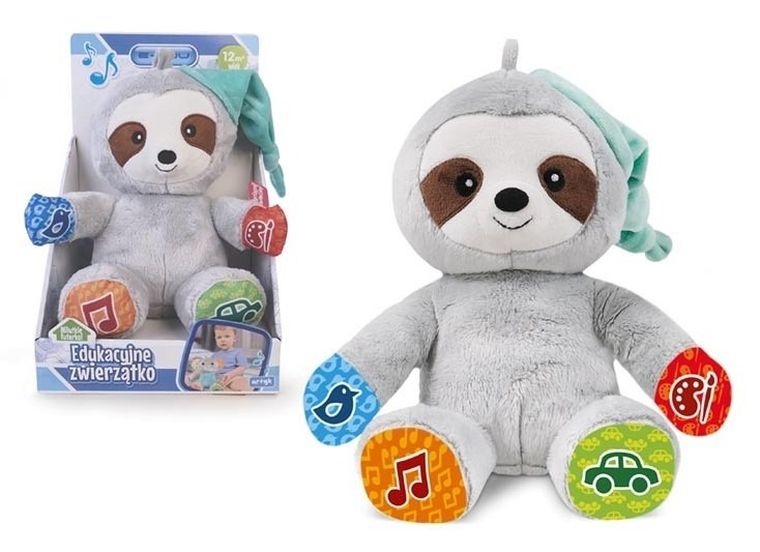 E-Edu, pluszowy leniwiec interaktywny