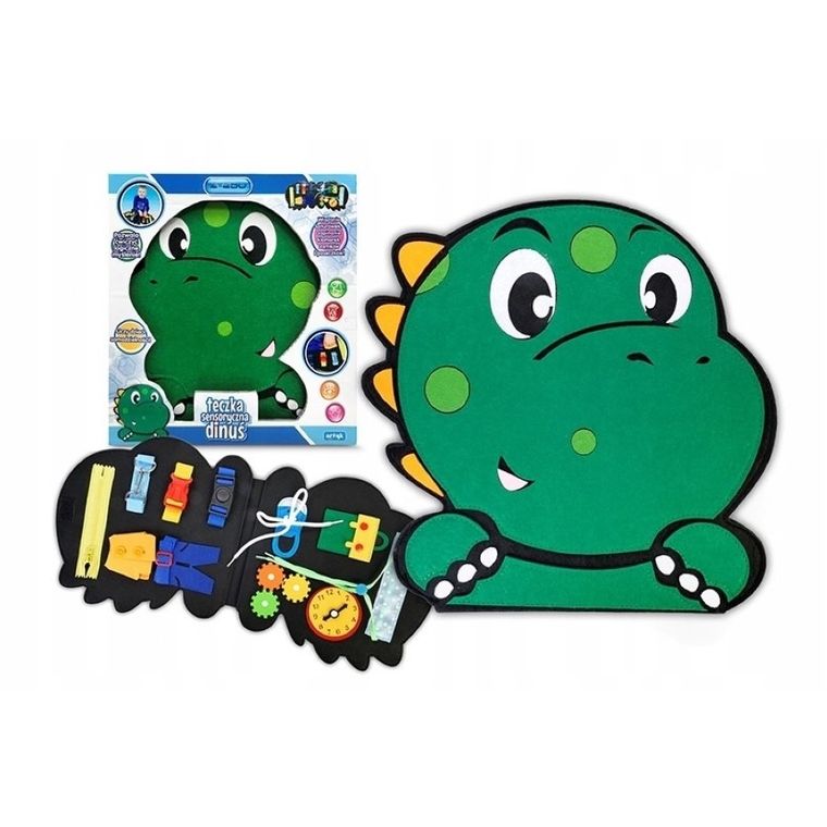 E-Edu, teczka sensoryczna, Dinuś