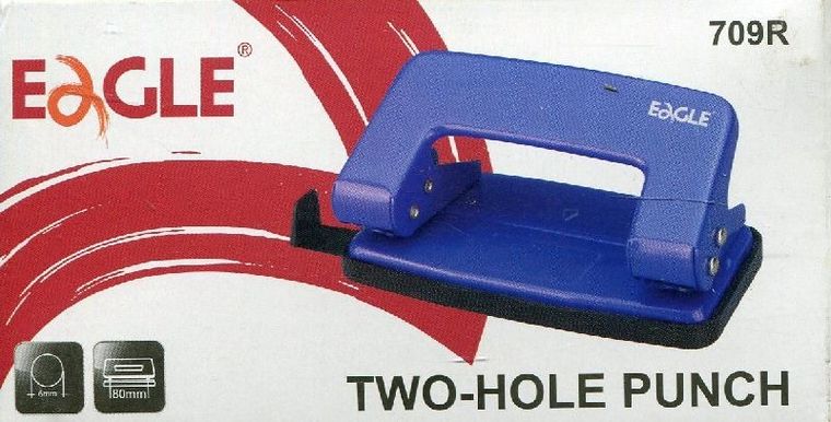 Eagle, dziurkacz, niebieski