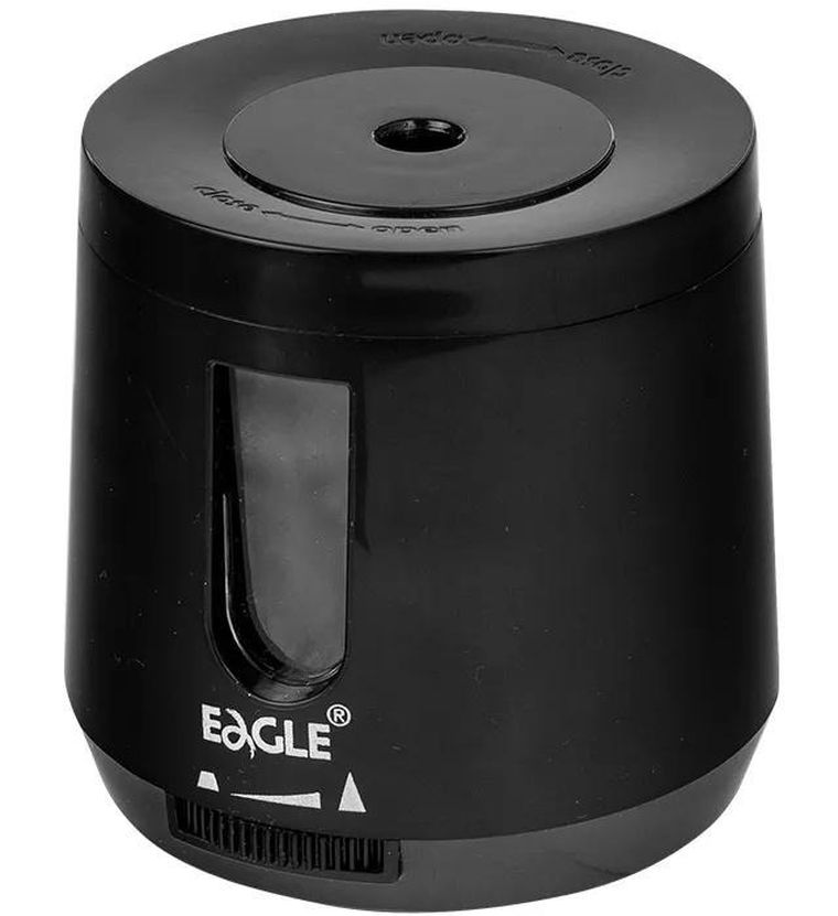 Eagle, temperówka na baterie, czarna, 1 szt.