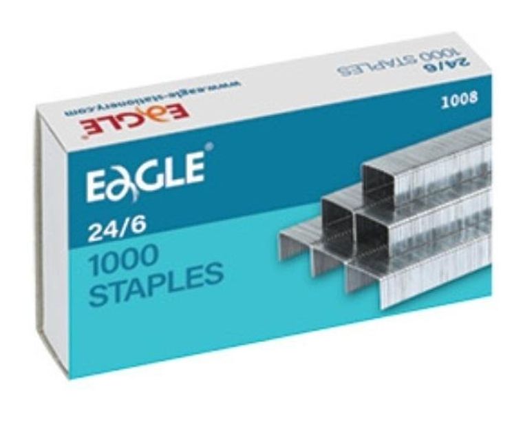 Eagle, zszywki 24/6, 1000 szt.