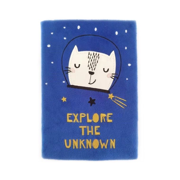 Easy, notes A5 w pluszowej okładce, 80 kartek