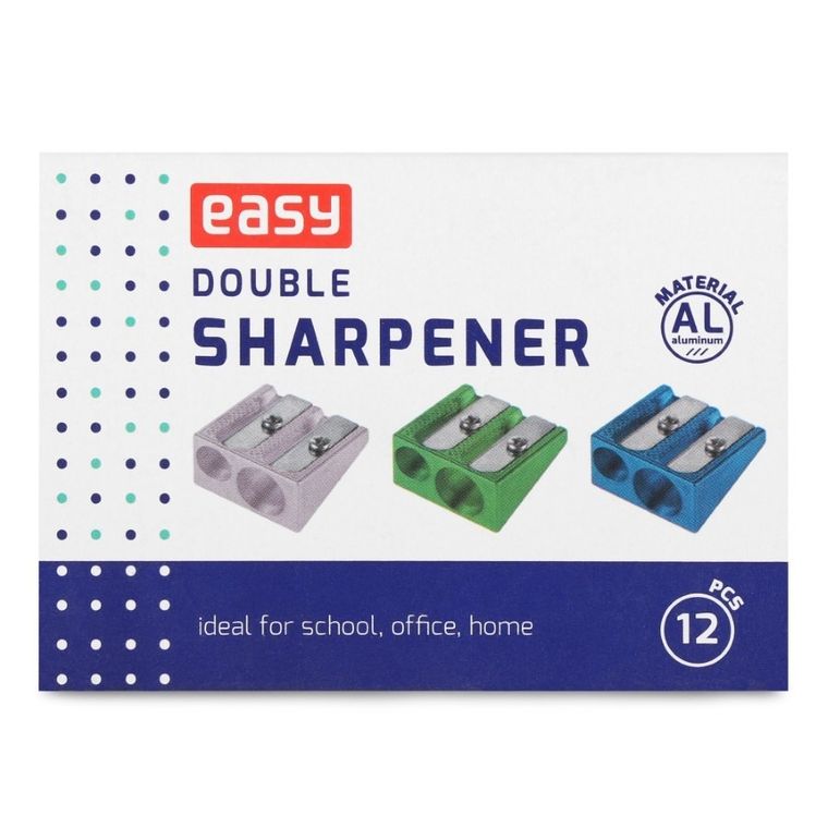 Easy, temperówka metalowa, 12 szt.