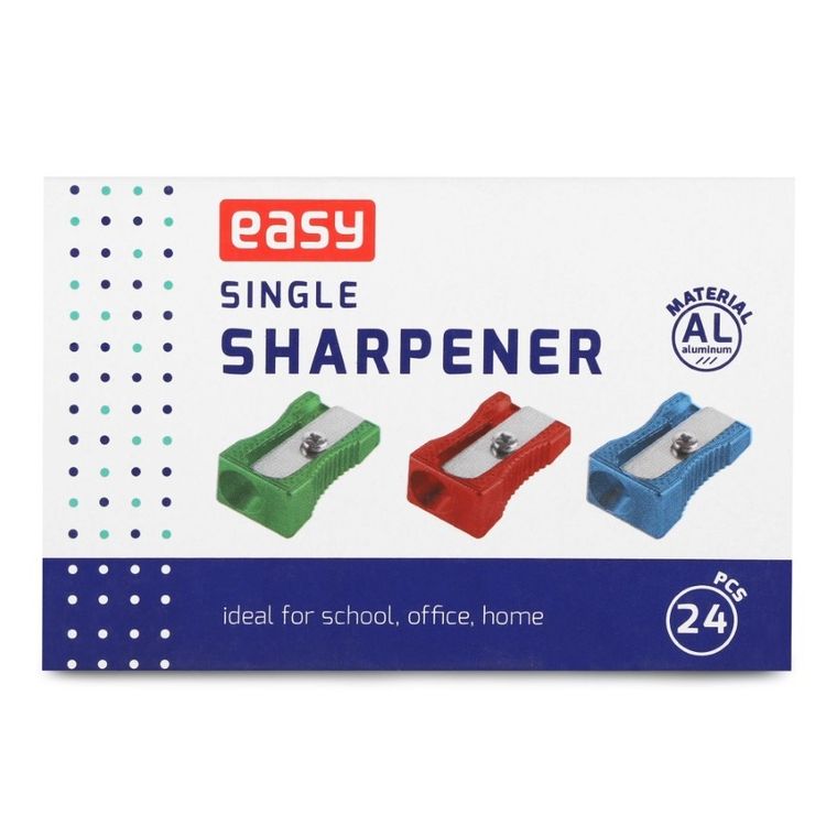 Easy, temperówka metalowa, 24 szt.