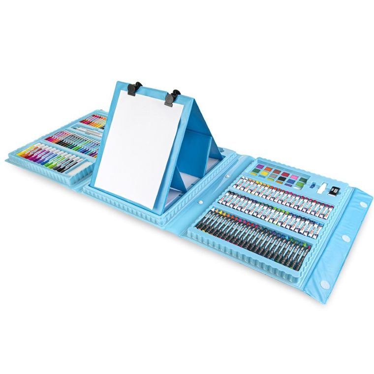 Easy, zestaw artystyczny, flamastry, kredki, farby, akcesoria, 208 elementów