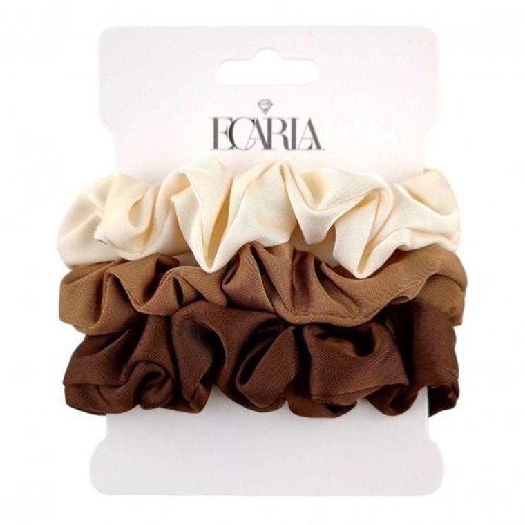 Ecarla, gumki do włosów, pin up, 3 szt.