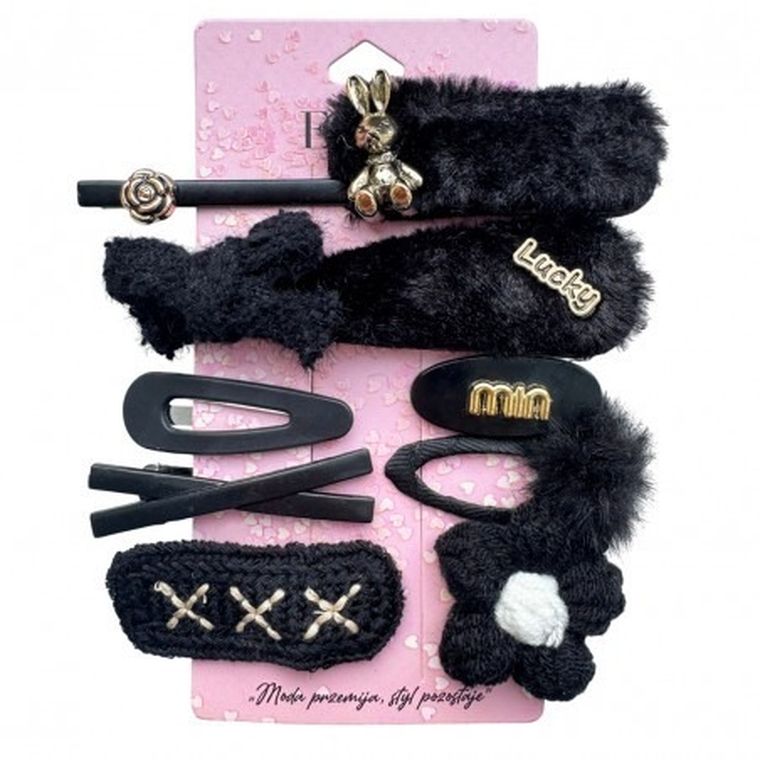 Ecarla, zestaw spinek do włosów, 10 szt.