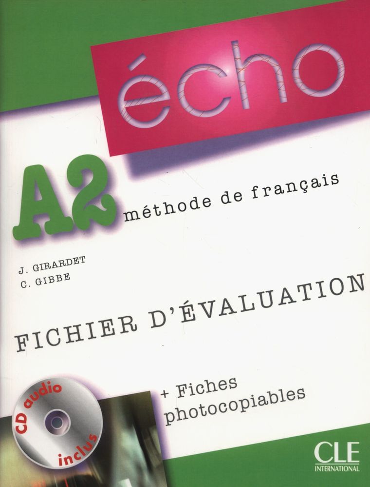 Echo A2 fichier d'evaluation + CD