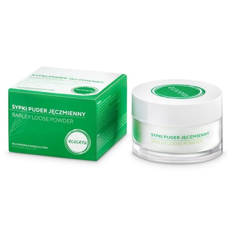 Ecocera, Barley Loose Powder, sypki puder jęczmienny, 15 g