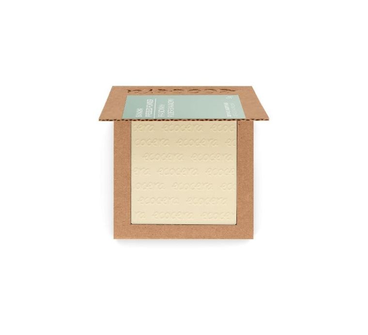 Ecocera, Natural Choice, prasowany puder bananowy do cery suchej i wrażliwej, 10g