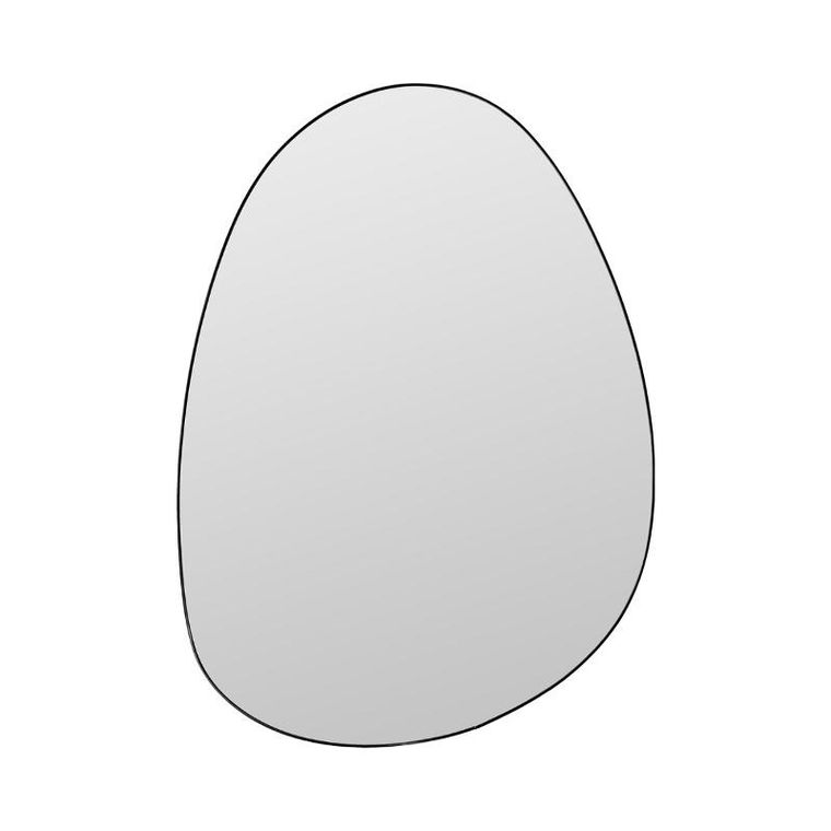 Edaxo, Asym, lustro dekoracyjne, wiszące, 75-55 cm