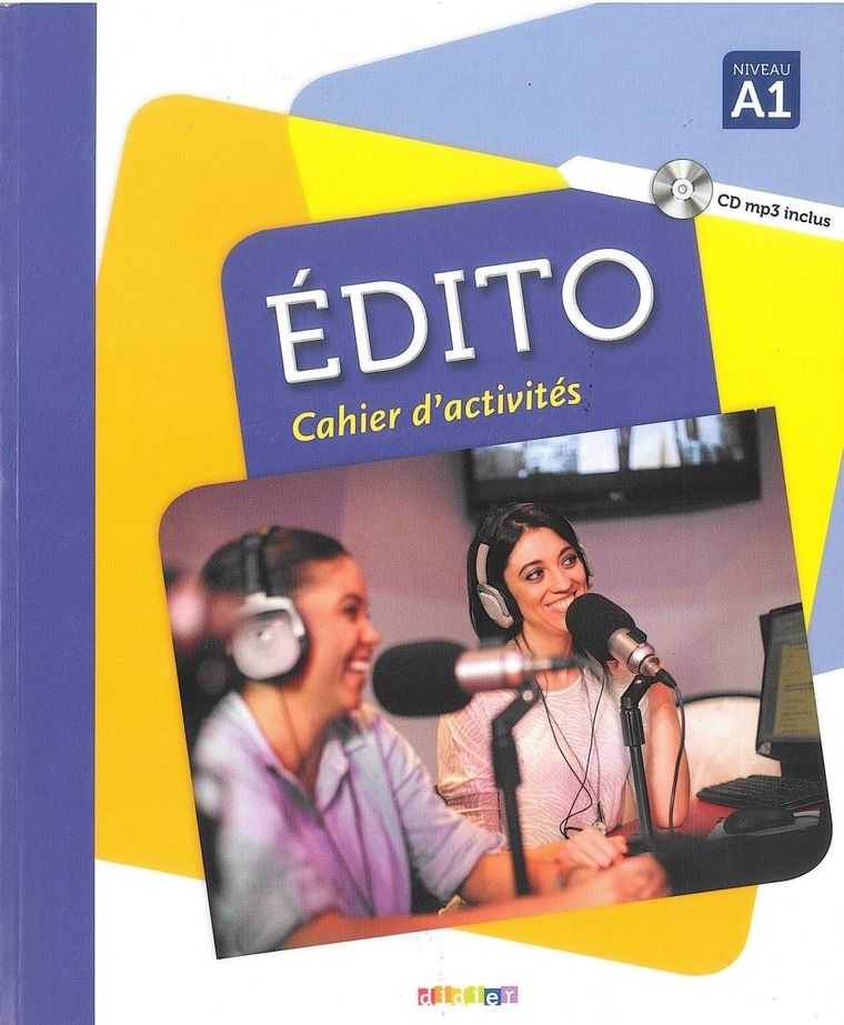 Edito. Cahier d'activites. Niveau A1. Ćwiczenia + CD mp3