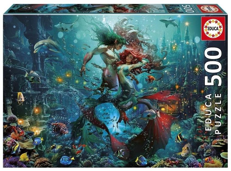 Educa, Atlantyda, puzzle, 500 elementów