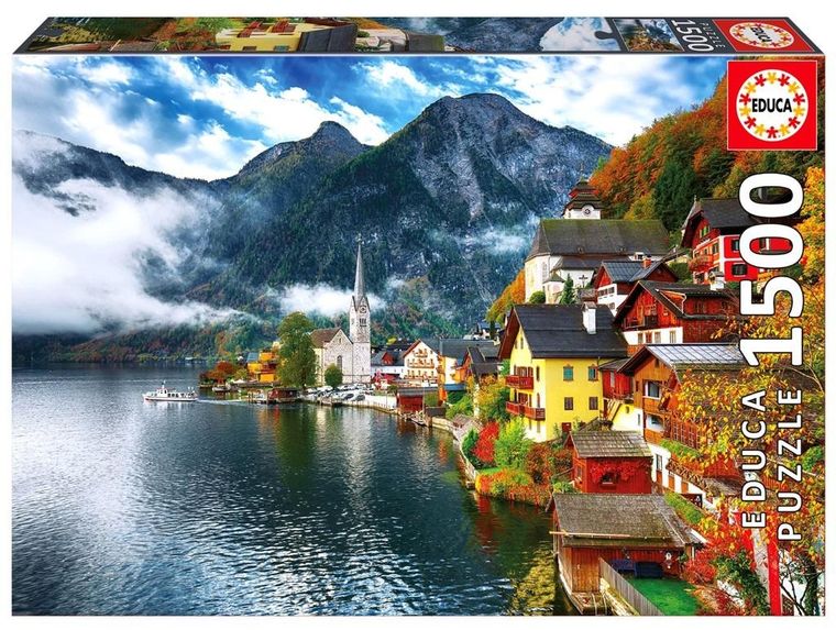 Educa, Hallstatt, Austria, puzzle, 1500 elementów