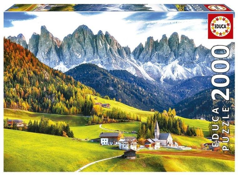 Educa, Jesień w Dolomitach, Włochy, puzzle, 2000 elementów