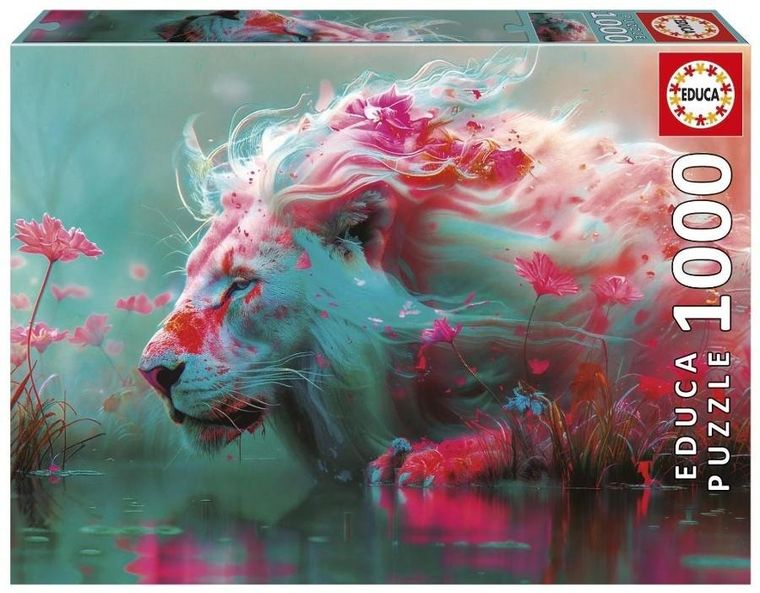 Educa, Król zwierząt, puzzle, 1000 elementów