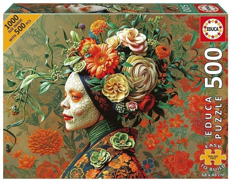 Educa, Królowa jaszczurek, puzzle, 500 elementów