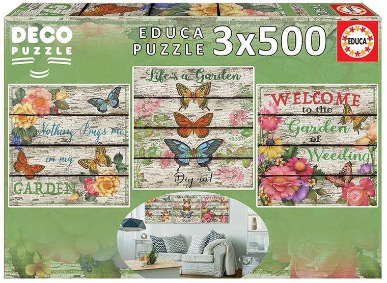 Educa, Ogród wiejski, puzzle, 3-500 elementów